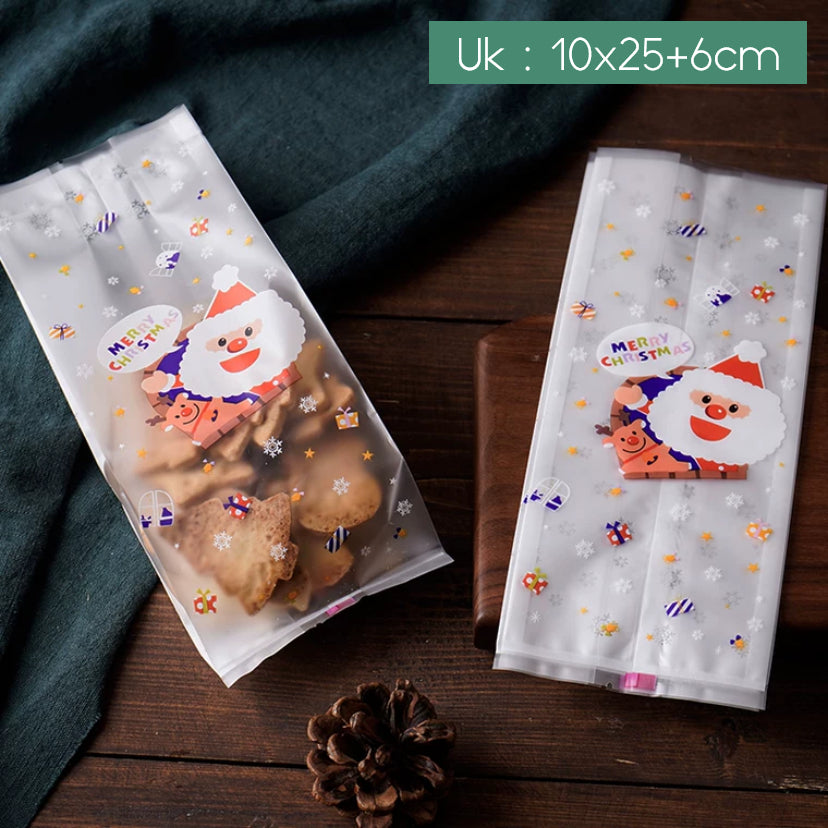 Pekanbaru Christmas Cookies Pouch / Plastik Cookies Doff Per Pack