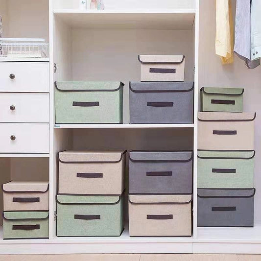 Pekanbaru (2 In 1 )Storage Box 2In1 Box Organizer Tempat Penyimpanan Baju Mainan Ukuran
