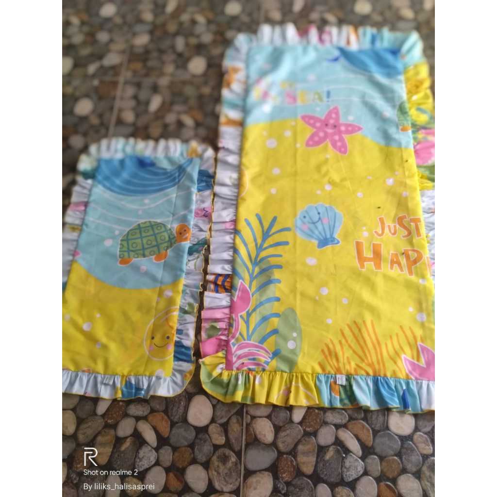 Sarung Bantal Cinta Katun Ukuran 45 x 95 cm Sarung Bantal Imut 28 x 56 cm Home Made