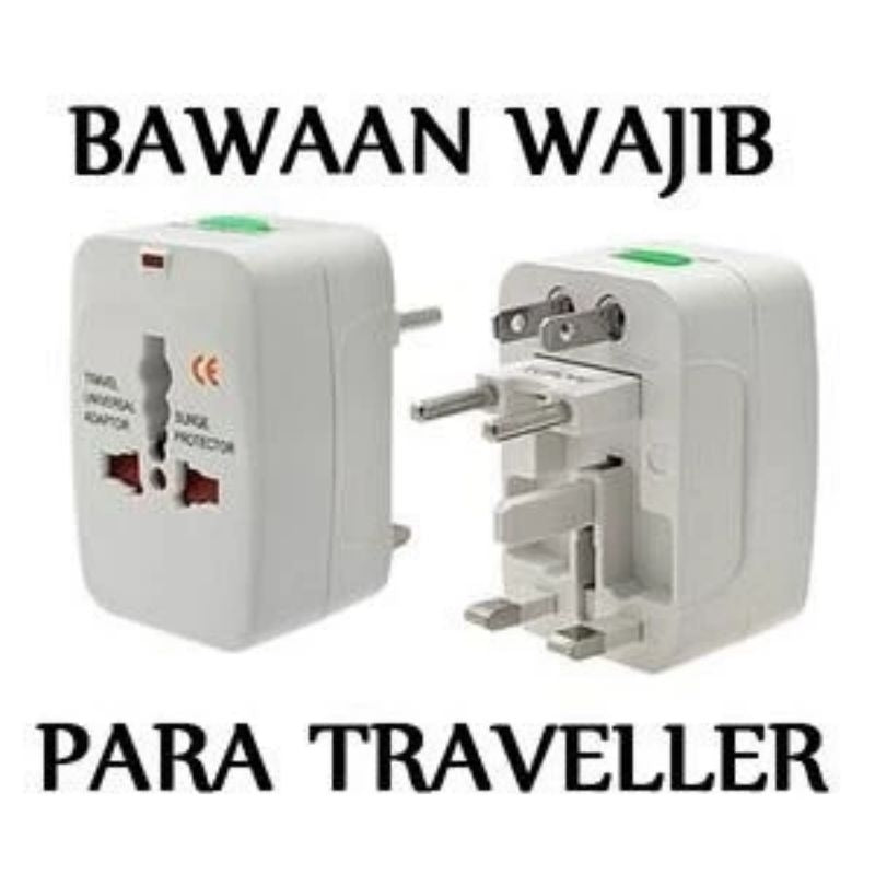 Pekanbaru Universal Travel Adaptor Colokan Listrik - Stop Kontak Listrik International