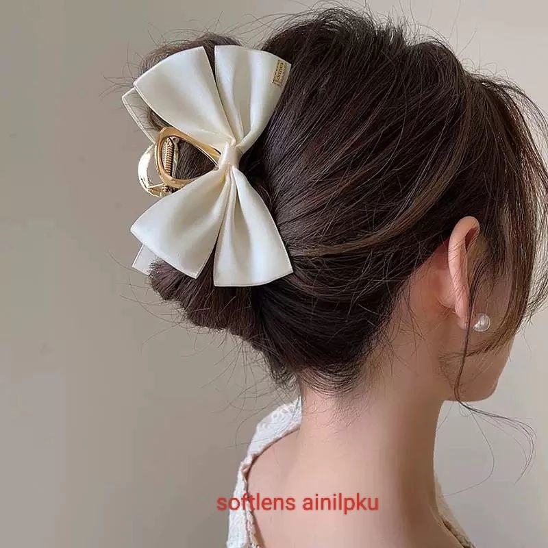 Pekanbaru Jepit Rambut Jedai Korea Perempuan Dewasa Kain Pita Bahan Metal Aksesoris