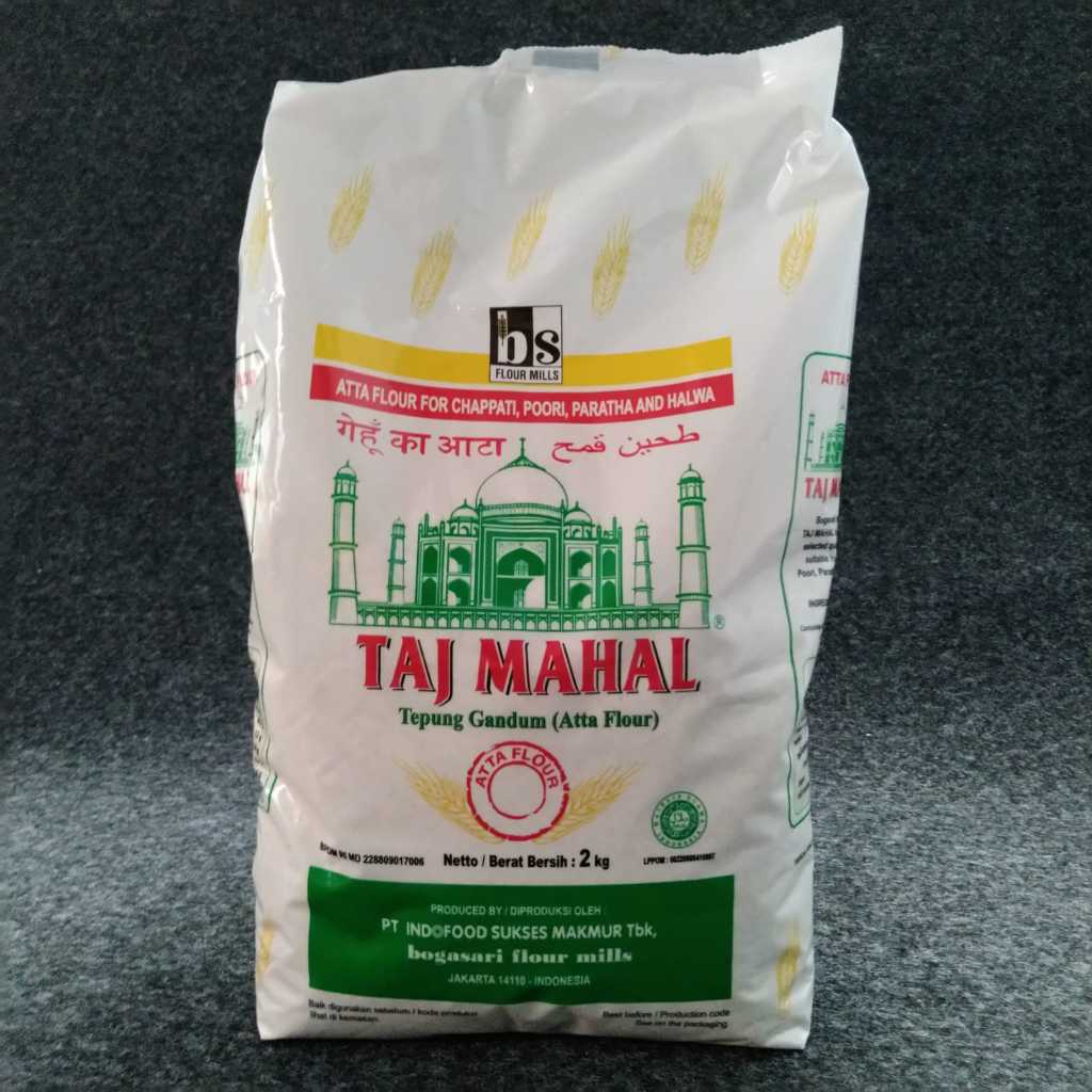 Pekanbaru Bogasari Tepung Gandum Taj Mahal 2 Kg