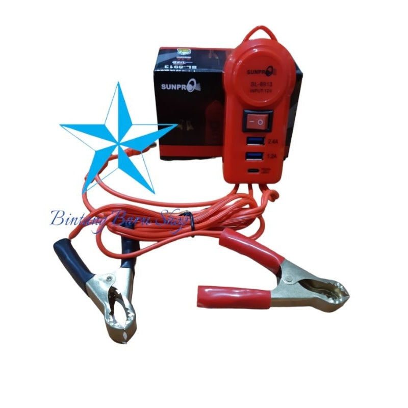Pekanbaru Charger Dc / Charger Hp Dc Sunpro Sl-8913