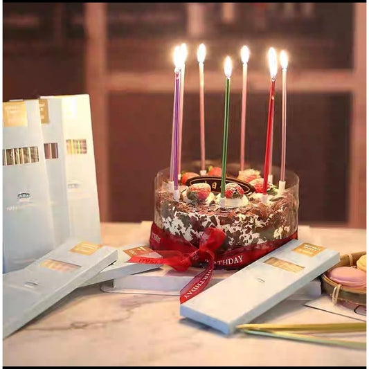 Pekanbaru Lilin Ulang Tahun Candle Lurus Metalik Per Box