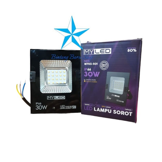 Pekanbaru Lampu Sorot Myled / Lampu Tembak Myled 30W Dan 50W