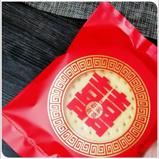 Pekanbaru Plastik Cookies For Wedding / Nikahan / Double Happiness Per Pack