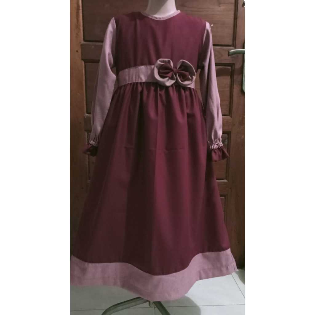 Gamis muslimah anak perempuan