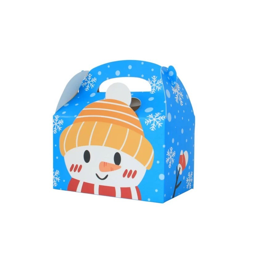 Pekanbaru Christmas Hampers Box / Kotak Hampers Natal Gable Warna Warni