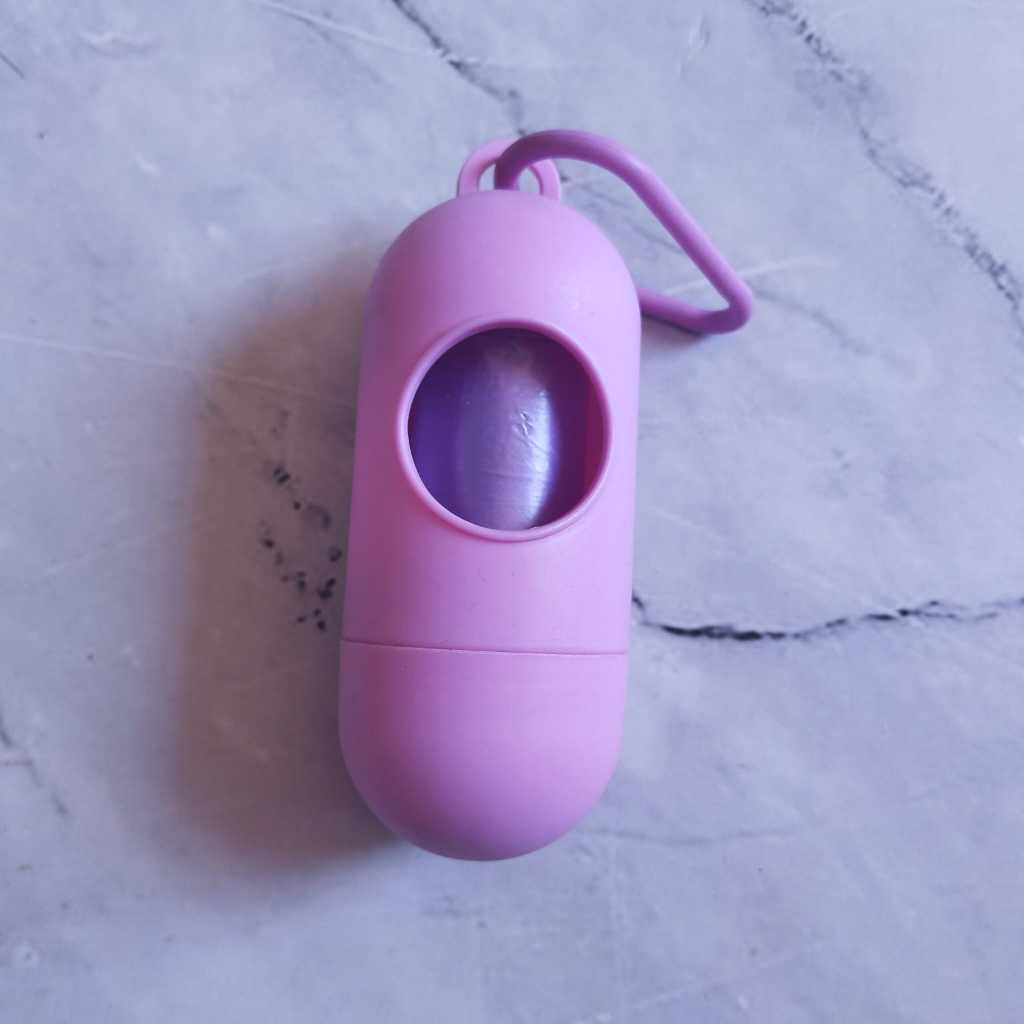 HR -TEMPAT PLASTIK Poop Bag Model Oval Tempat Kresek Kantong Plastik Sampah Mini Kecil Kotoran Hewan Anjing Kucing Bekas Popok Diapers