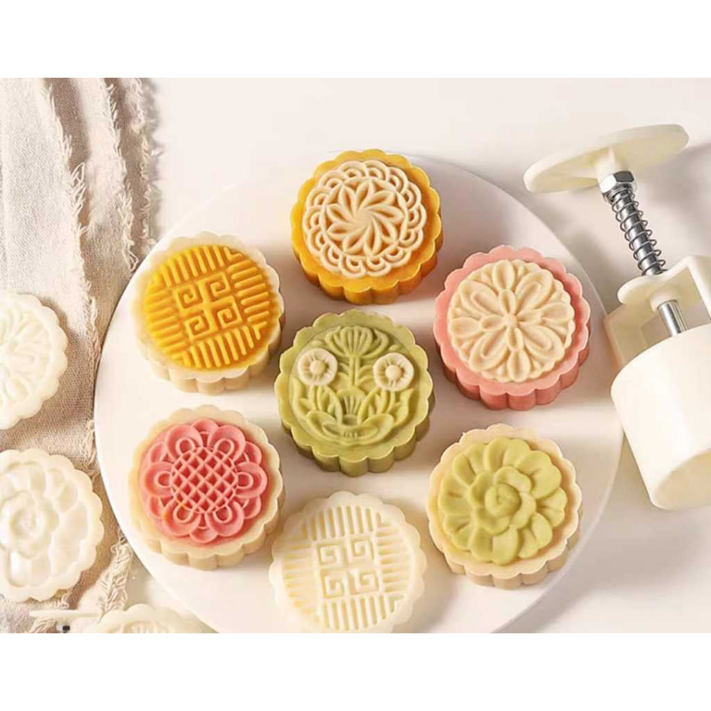 Pekanbaru Cetakan Mooncake / Cetakan Kue Bulan Plastik 75 Gr