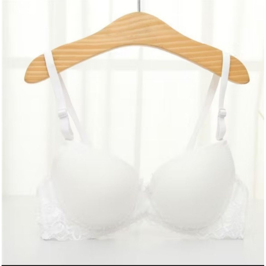 Pekanbaru Bra / bh wanita warna Putih Renda Kawat