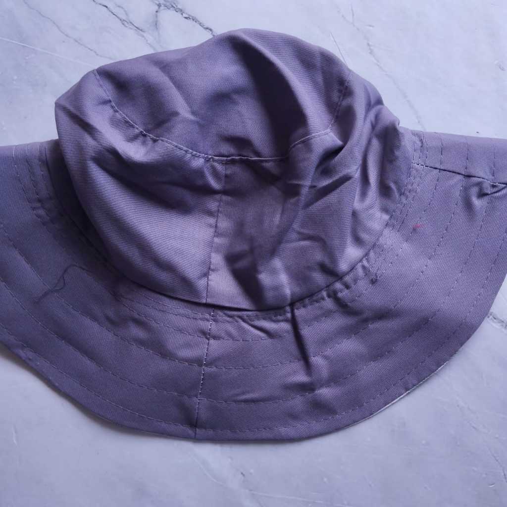 HR-Topi Rimba Gunung Tactical Hiking Outdoor Pria Wanita Dewasa Bahan Drill Anti Panas UV Topi Gunung
