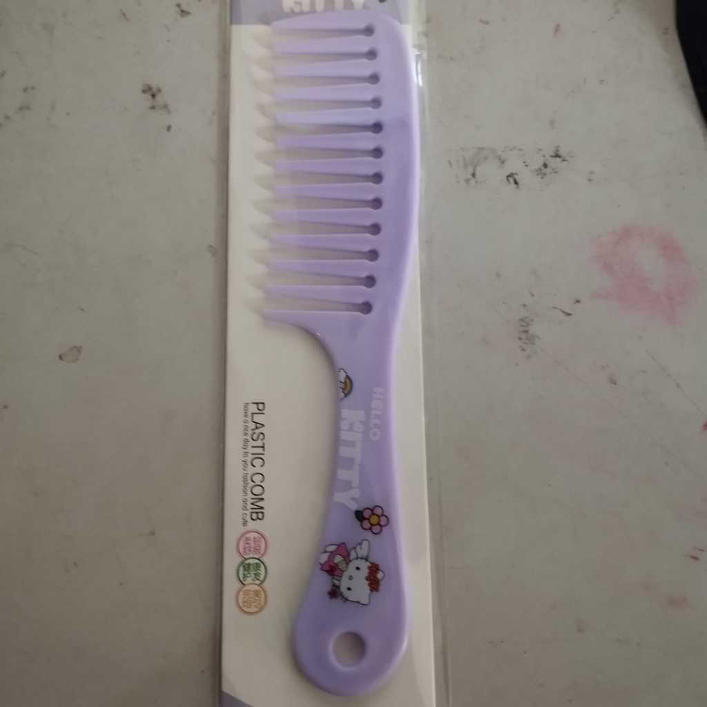 HR-Sisir Lurus Sweety Fruit / Sisir Rambut Kecantikan 2in1 / Sisir Panjang Renggang dan Rapat / Sisir Panjang Gagang