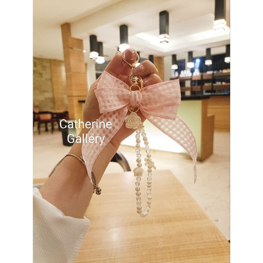 Pekanbaru Gantungan Kunci Pita Mutiara Jamie