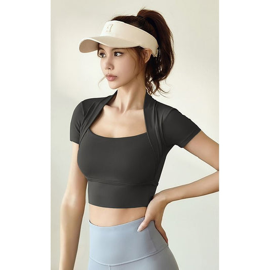 Pekanbaru JevyActive - WM004SS - Jiso Top - Baju Olahraga Wanita - Baju Lengan Pendek