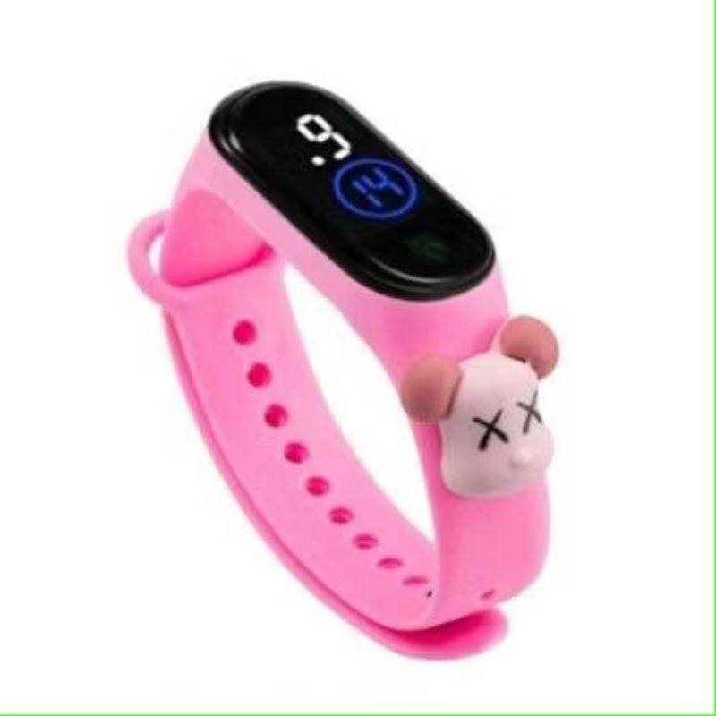 Pekanbaru Jam Tangan Anak Karakter Led Motif Kartun Gelang Anak Perempuan Laki Laki
