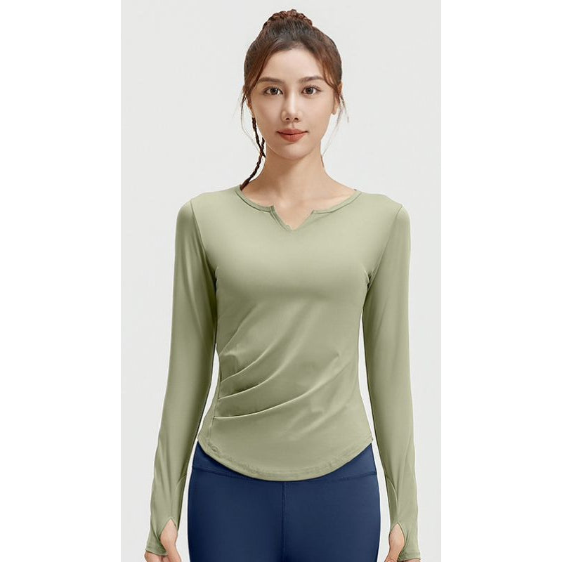 Pekanbaru JevyActive - WM001LS - Ruby Long Shirt - Baju Olahraga Wanita - Baju Lengan Panjang Wanita
