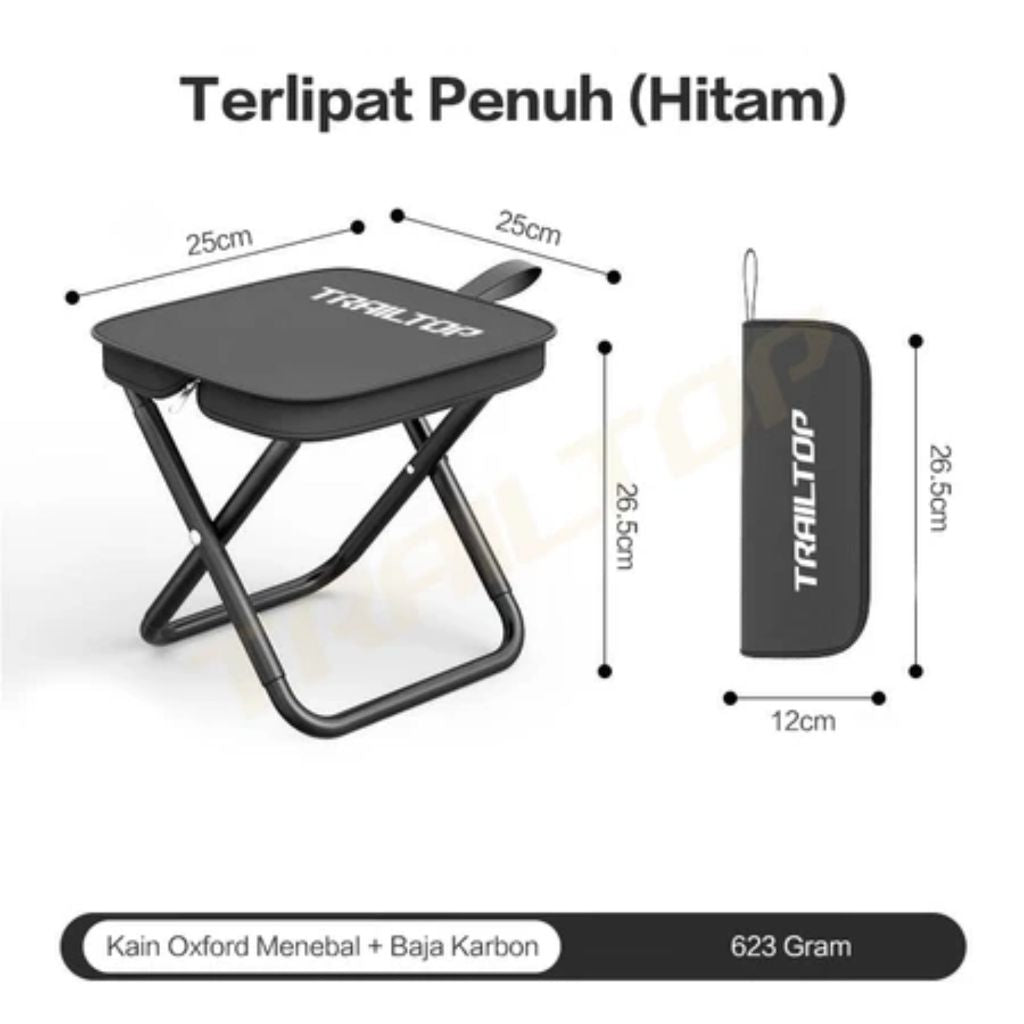 Kursi Lipat Mini Dan Portable Kursi Lipat Outdoor Kursi Lipat Kecil Bangku Lipat Beban 120kg