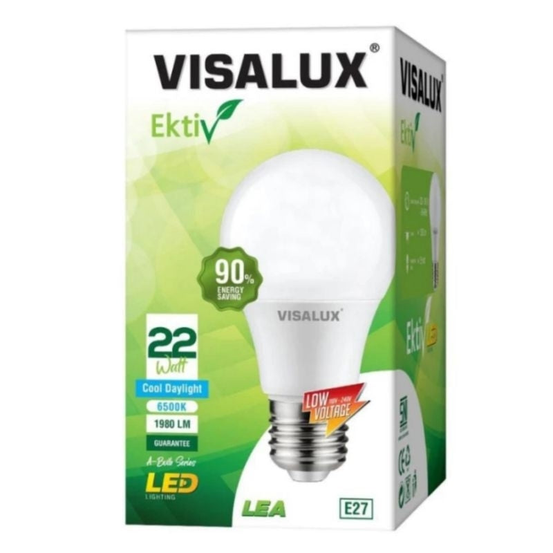 Pekanbaru Lampu Visalux Ektiv Lea / Bohlam Visalux / Bola Lampu Visalux 14W 16W 18W 22W / Bola Lampu Led Visalux