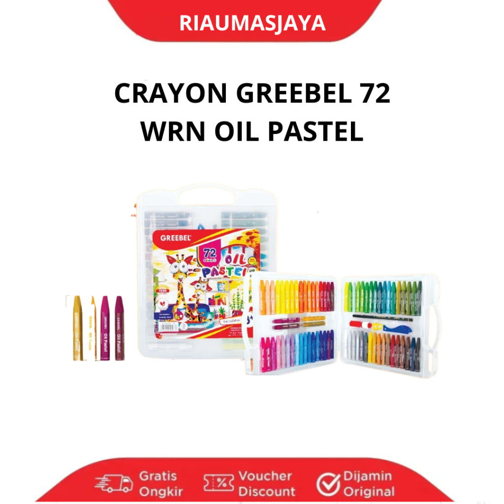 Pekanbaru Greebel Crayon 72 Warna