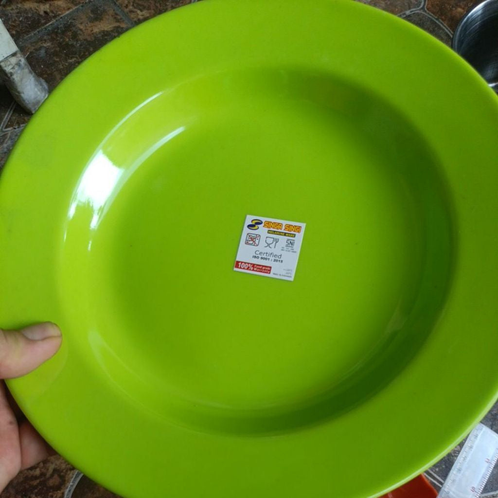 Pekanbaru Piring singa singi SNI diameter 25 cm