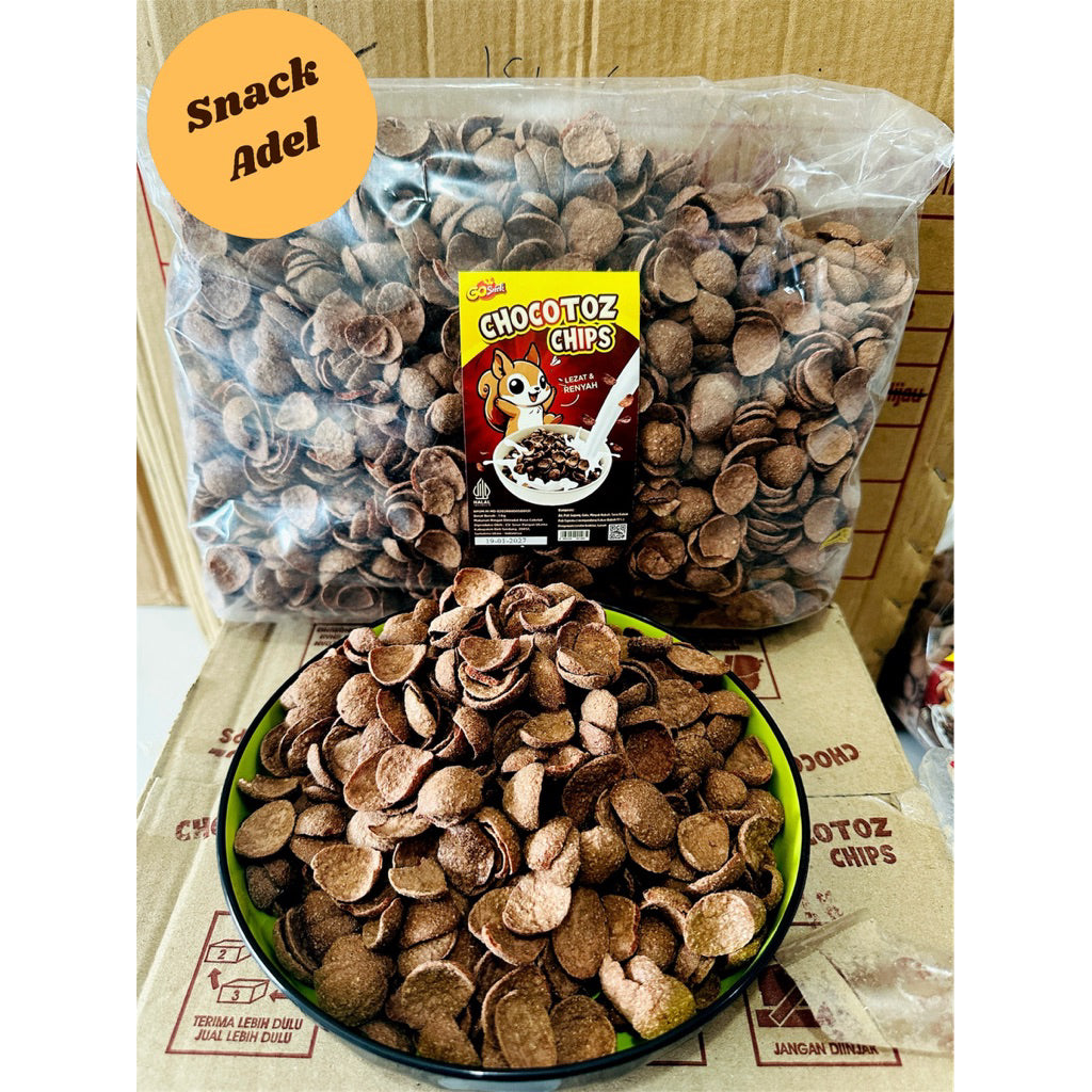 (FREE BUBBLE DAN DUS) Choco Chips / Choco Crunch / Coco Simba Bulky Richeese Nabati