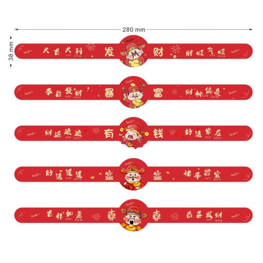 Pekanbaru Sticker Imlek / Cny Lembaran Berbagai Ukuran