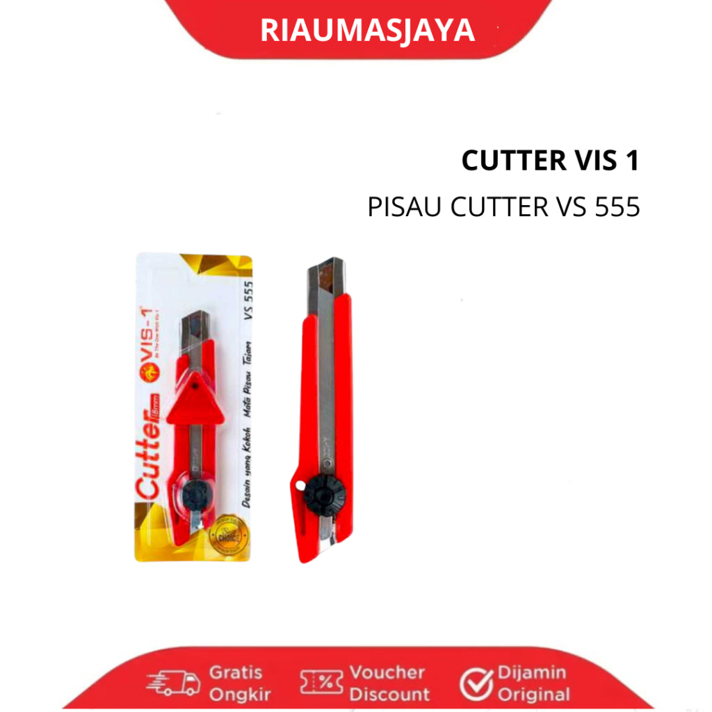 Pekanbaru Cutter Vs -555 Vis-1/ Pisau Cutter