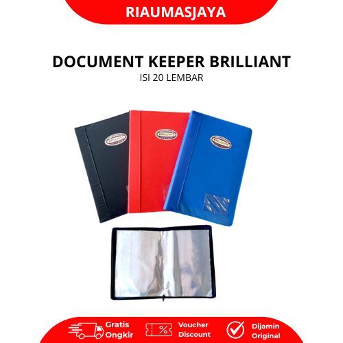 Pekanbaru Document Keeper Resleting Briliant Isi 20 Lembar