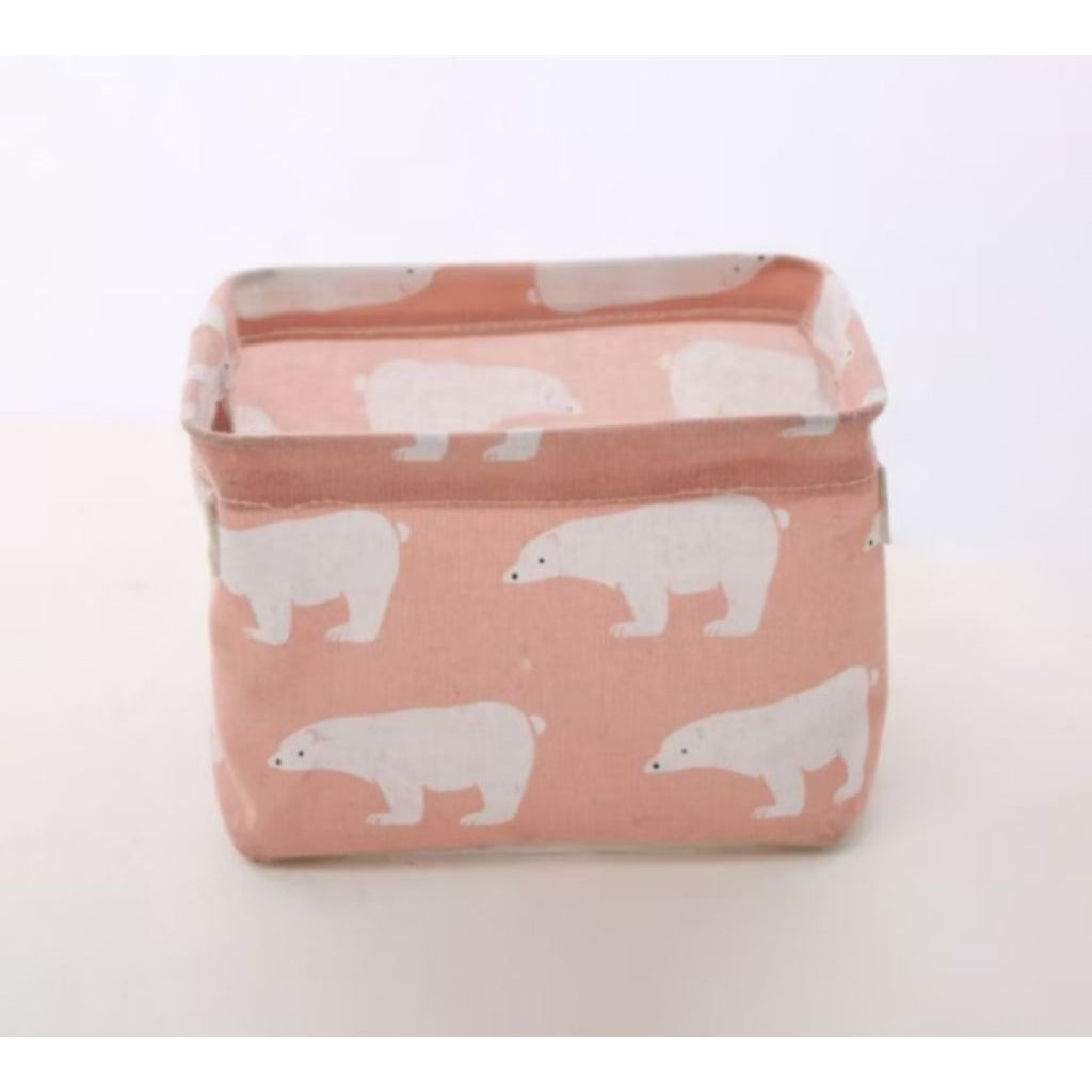 Pekanbaru Desktop Storage Box Keranjang Penyimpanan Serbaguna / Tempat