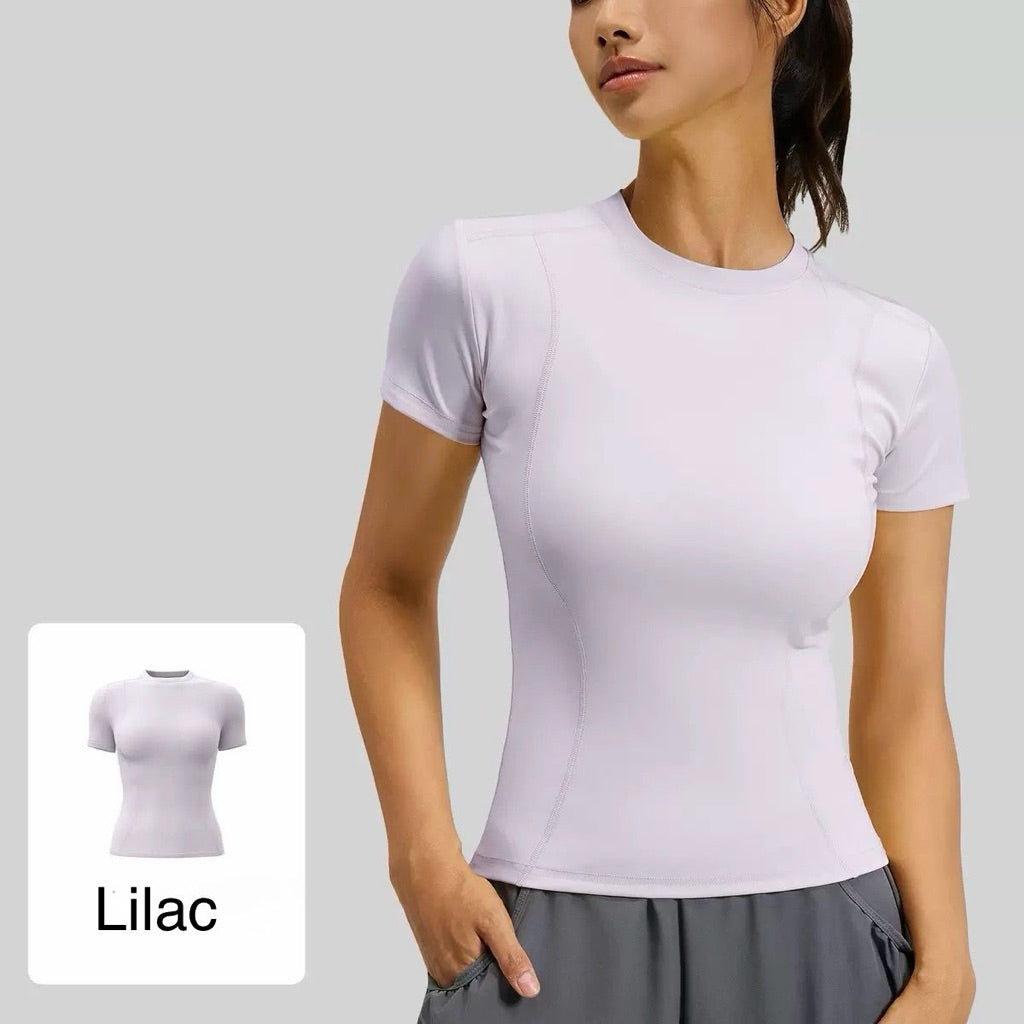 Pekanbaru JevyActive - WM001SS - Aiko Top - Baju Olahraga Wanita - Baju Lengan Pendek