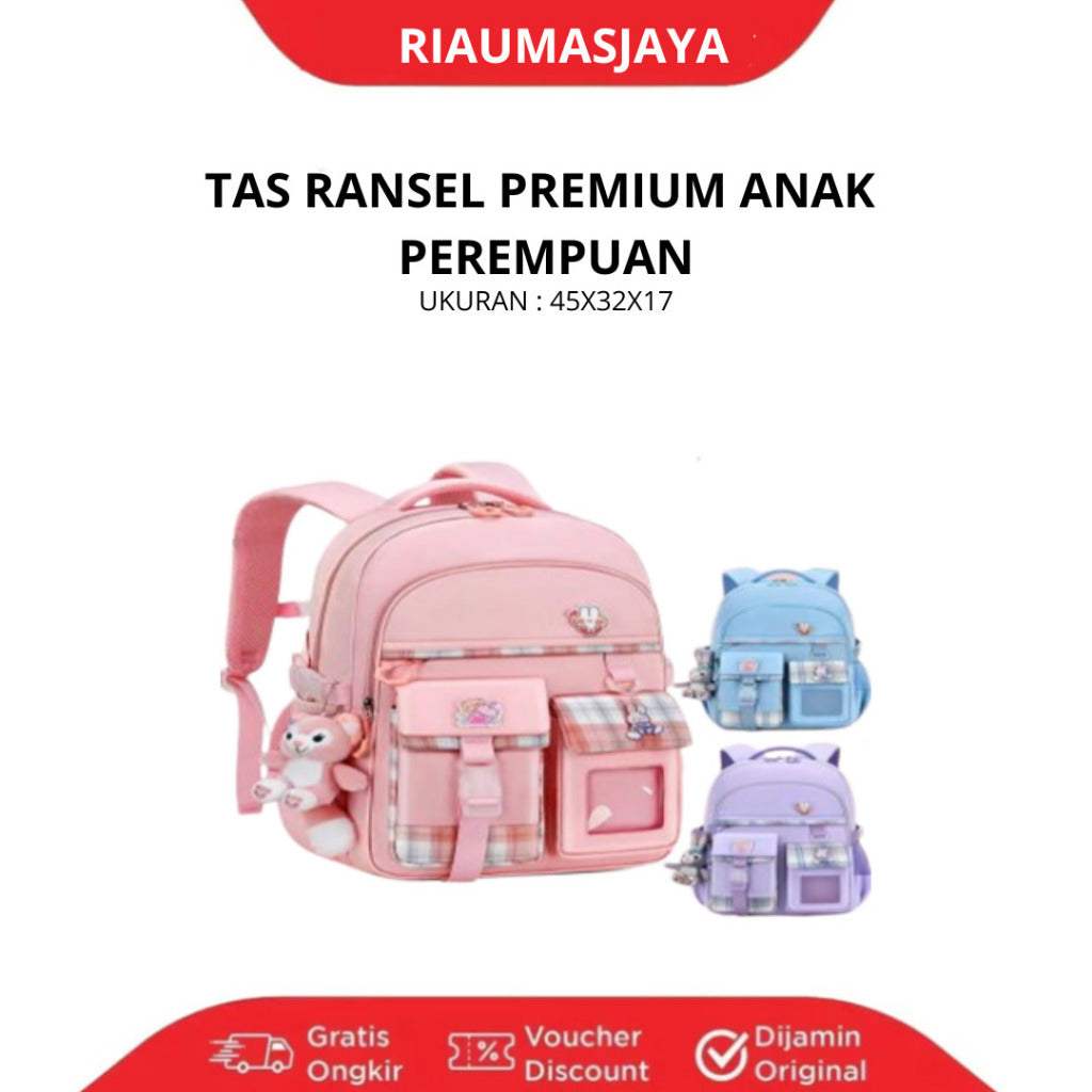 Pekanbaru Tas Sekolah Import Anak Perempuan