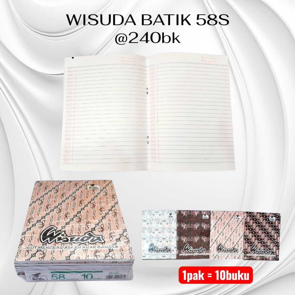 Pekanbaru Wisuda Buku Tulis Batik 58S