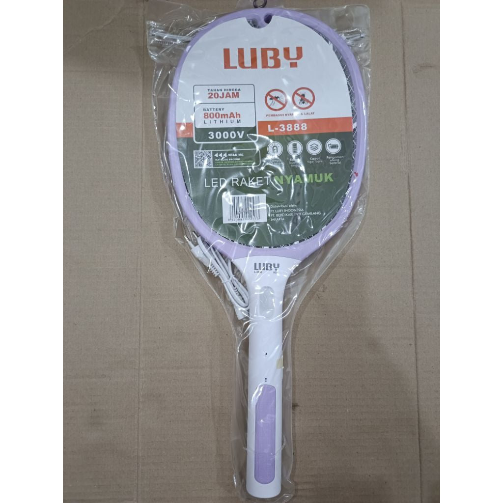 Pekanbaru Raket Nyamuk Luby L-3826A / L-3881 Isi Ulang