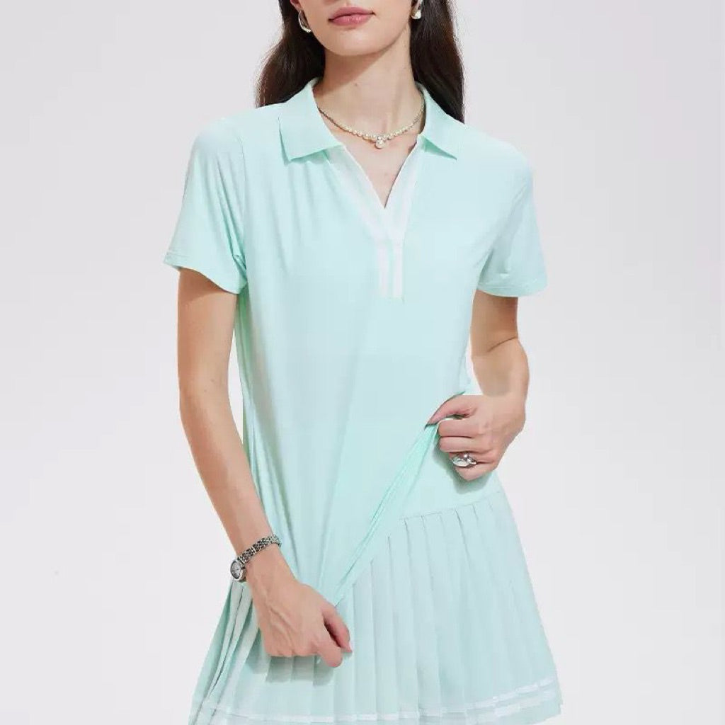 Pekanbaru Mona Top Atasan Olahraga Wanita Polo Shirt | Tennis Padel Golf Sport Top