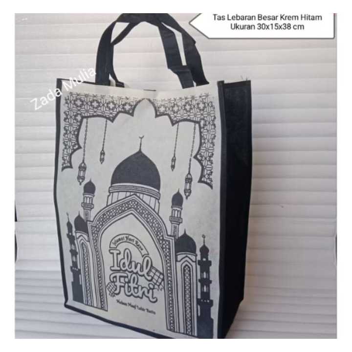 Goodie Bag Lebaran/ Goodie Bag Laminasi Lebaran/ Idul Fitri Standing Box Handle/ New Design Tas Idul Fitri / Tas Souvenir Lebaran
