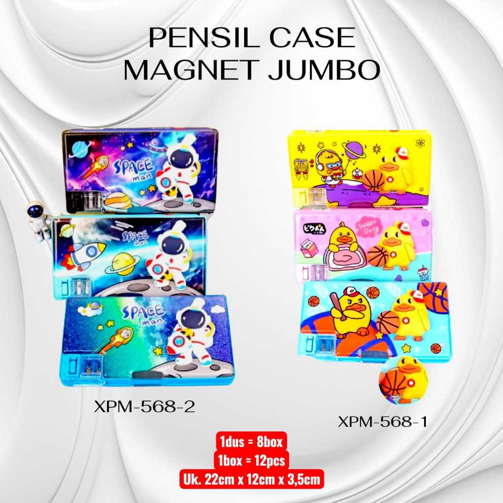 Pekanbaru Tempat Pensil / Pensil Case Magnet Jumbo