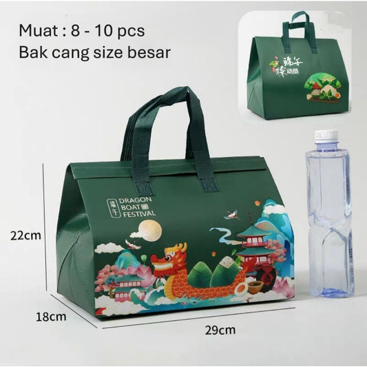 Pekanbaru Thermal Bag Bakcang / Dragon Boat Festival Berbagai Ukuran.