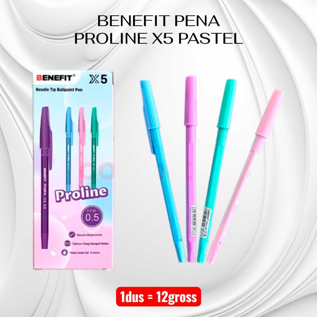 Pekanbaru Benefit Pena Proline X5 Pastel