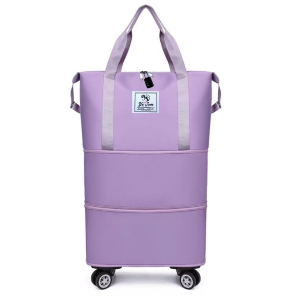 Pekanbaru Tas Traveling Roda Dapat Di Gembok Tas Tingkat Tas Duffel Jumbo-Tas Jinjing