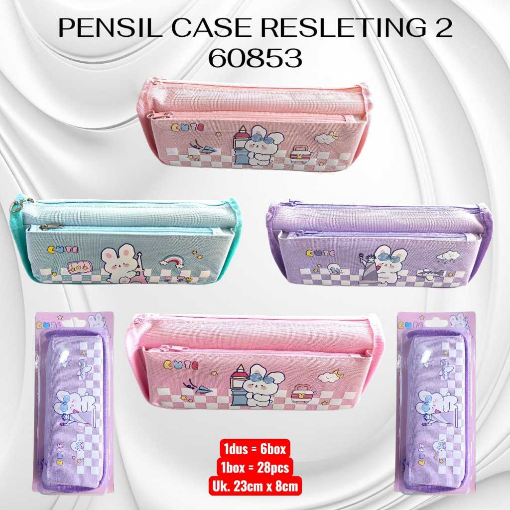 Pekanbaru Pensil Case - Kotak Pensil Resleting 2 60853