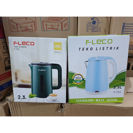 Pekanbaru Teko Listrik Fleco 2.3L Kettle Elektric Pemanas Air