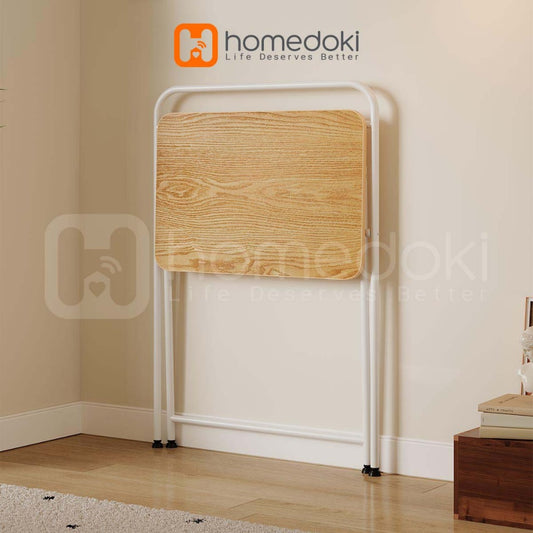 Pekanbaru Homedoki Meja Lipat Portable/Meja Belajar Lipat/ Meja Kerja/Meja Kantor/ Meja Laptop