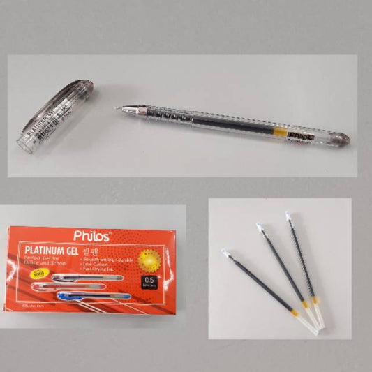Pekanbaru Pena Gel Philos+Refill 3Pcs