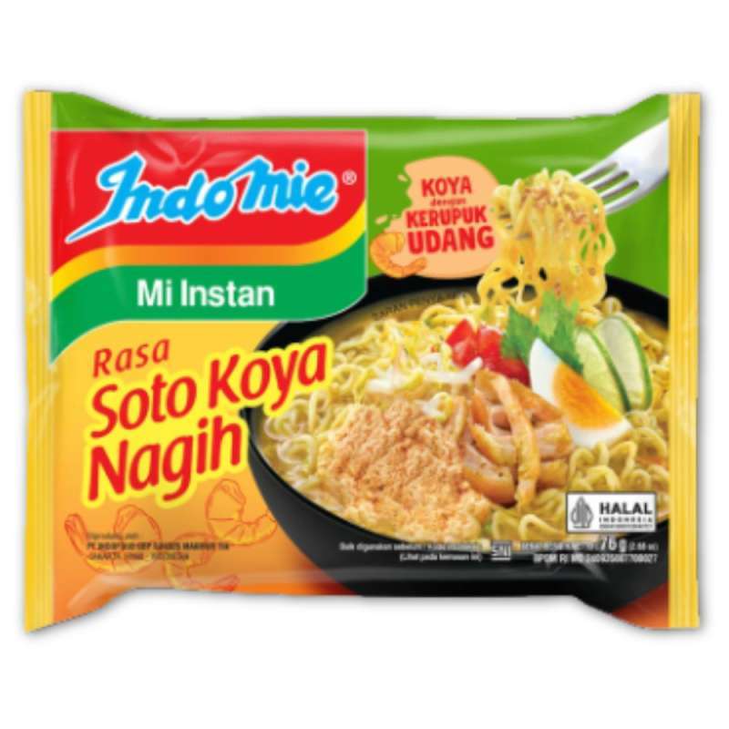 Pekanbaru Indomie Soto Koya Nagih 76Gr