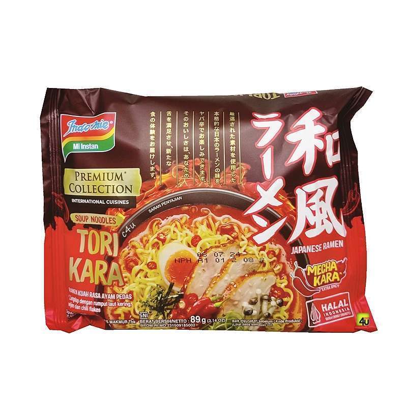 Pekanbaru Indomie Tori Kara Ramen 89G