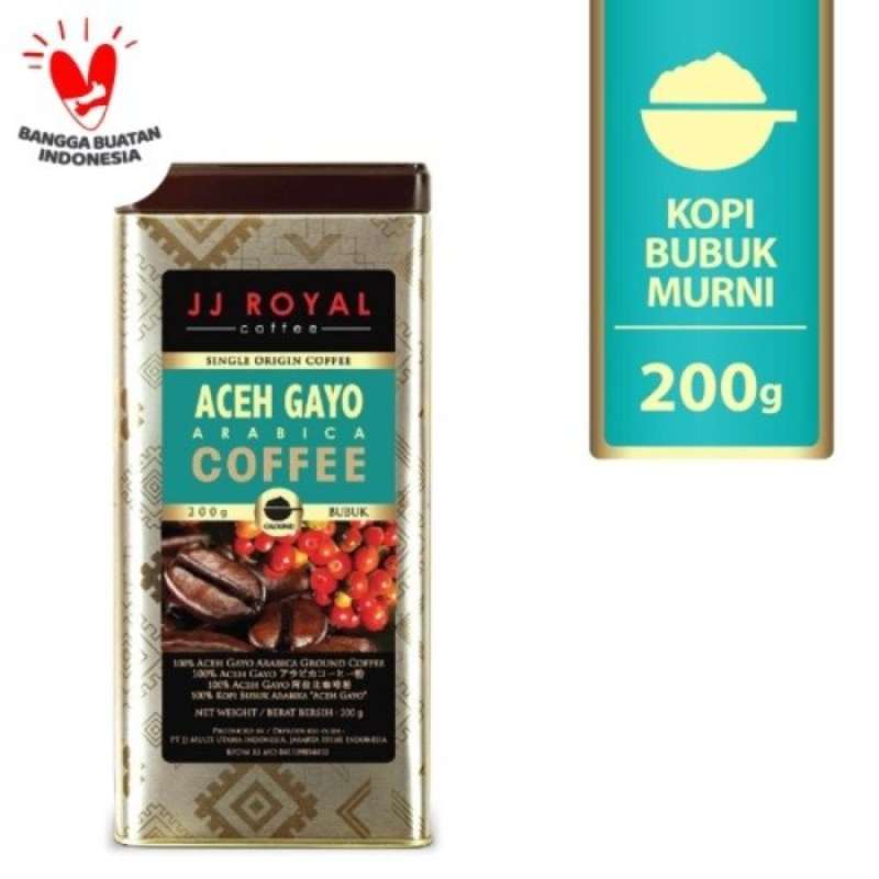 Pekanbaru Jj Royal Aceh Gayo Arabica Grd Tin 200Gr