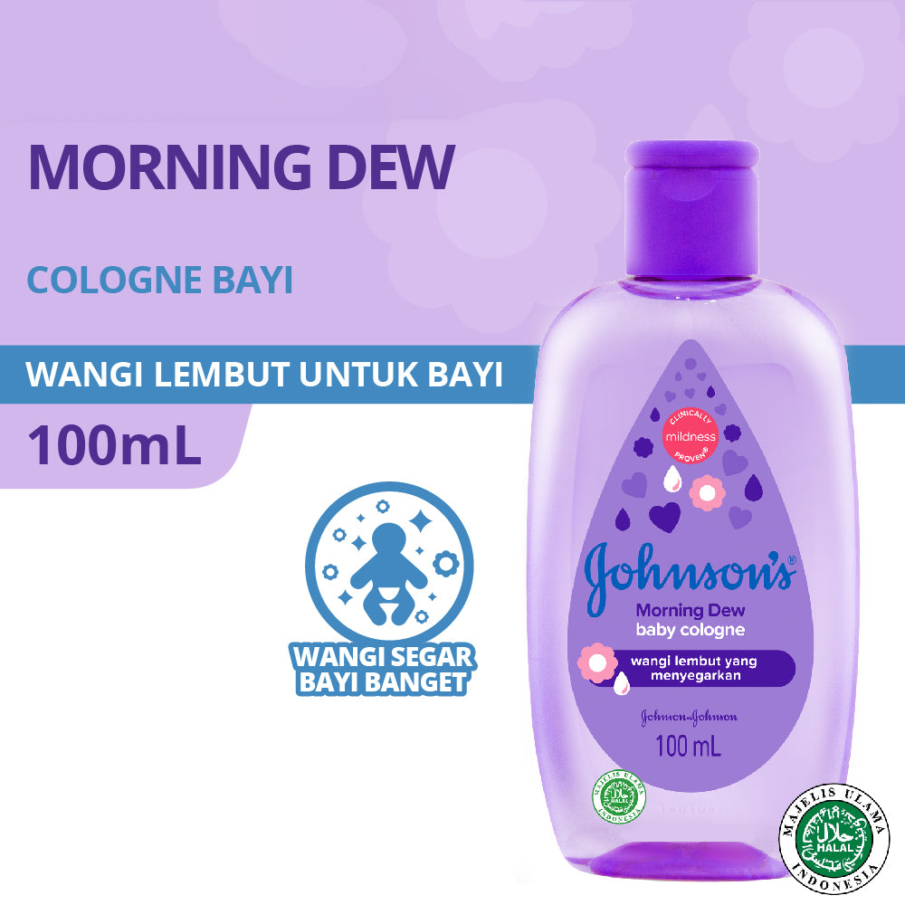 Pekanbaru Johnson'S Morning Dew Baby Cologne 100Ml