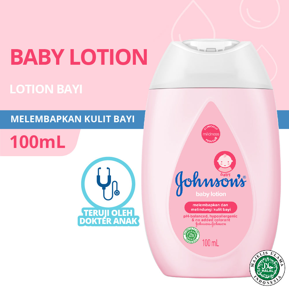 Pekanbaru J&J Baby Lotion Regular 100Ml Btl