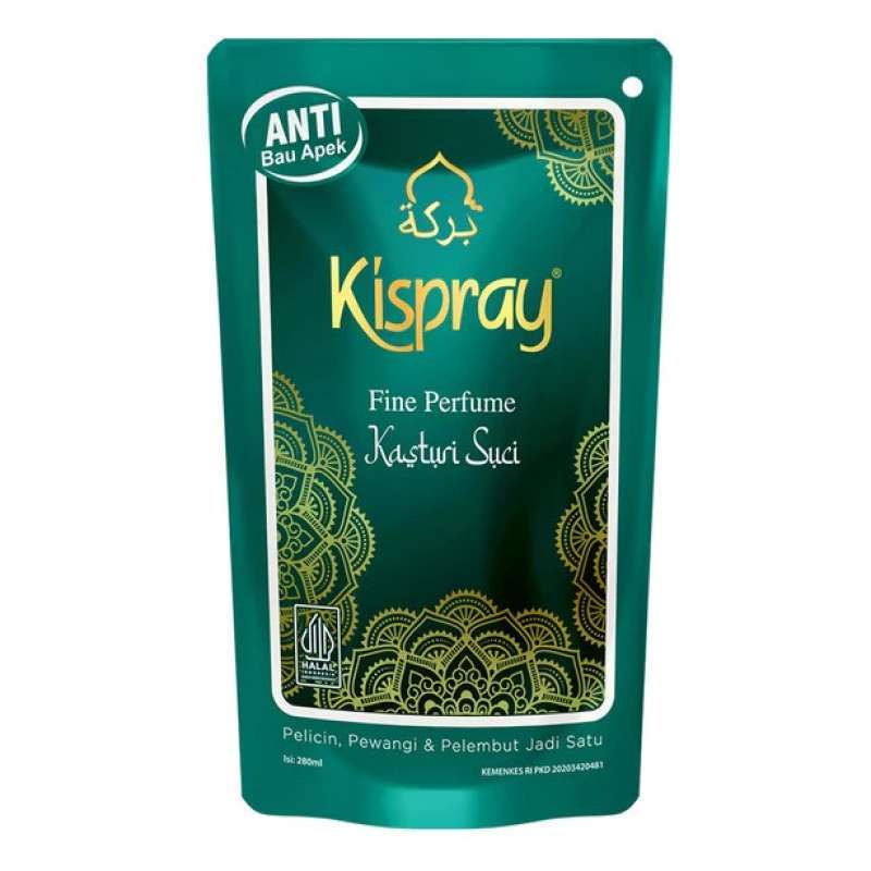 Pekanbaru KISPRAY FINE PERFUME KASTURI SUCI 280ML POUCH